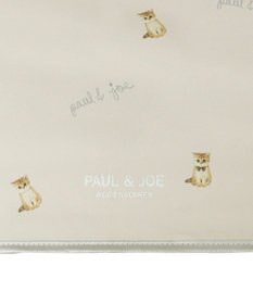 MOONBAT 【 遮光率100％/遮熱/UV/コンパクト】PAUL&JOE ACCESSOIRES(ポール&ジョー) 晴雨兼用日傘 ヌネット×ロゴ ネコ 5段折りたたみ傘