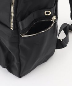 ICB 【A4サイズ収納可・容量約14L】8ポケットメタルファスナー ナイロンリュック