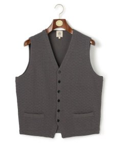 J.PRESS MEN 重ねて映える洗練レイヤード【ストレッチ / イージーケア】【FLEX YARN】ハイゲージ ニットベスト