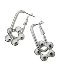 Green Parks ・ＨＡＬＦ　ＴＩＭＥ　２ＷＡＹモノトーンフラワーピアス