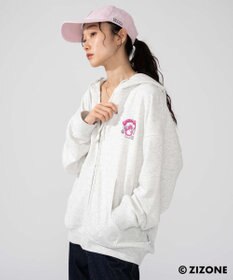 WEGO 【ユニセックス着用ITEM】別注ZIZONEグラフィックZIPパーカー