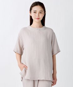 UCHINO クレープガーゼシンプルルームウェア ユニセックス