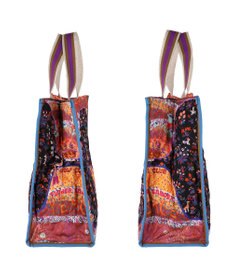 tsumori chisato CARRY ガーデンゴルフクラブキルト トートバッグ A4サイズ