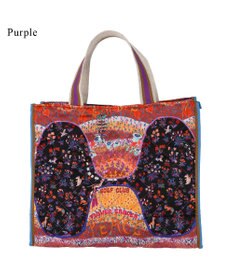 tsumori chisato CARRY ガーデンゴルフクラブキルト トートバッグ A4サイズ