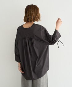 YECCA VECCA 【ORGABITS】5分袖スキッパーシャツ