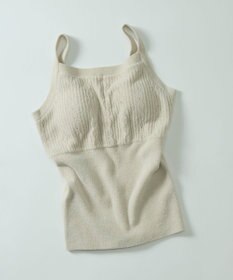 une nana cool とろみ素材がここちよいカップ付きキャミソール　moi room（モアルーム）