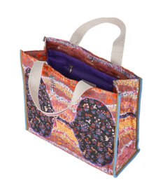 tsumori chisato CARRY ガーデンゴルフクラブキルト トートバッグ A4サイズ