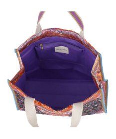 tsumori chisato CARRY ガーデンゴルフクラブキルト トートバッグ A4サイズ