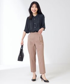 ANY SIS 【UVケア・接触冷感・撥水】クールタッチミラクルガード テーパード パンツ