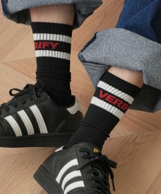 WEGO ロゴデザインソックス（R）