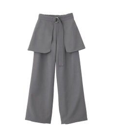 earth music&ecology 【予約】【2WAY】ラップスカート付きパンツ