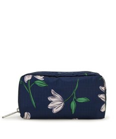 LeSportsac RECTANGULAR COSMETIC/フローラルブルームズネイビー