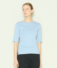 JOSEPH 【洗える】フィールコットン　ニットTEE