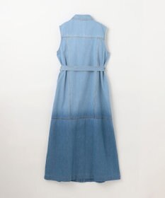 GRACE CONTINENTAL デニムストレートロングワンピース2