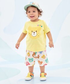 MIKI HOUSE HOT BISCUITS 【80-120cm】カラフルビーンズ 総柄 5分丈パンツ