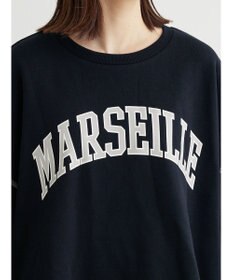 Green Parks ・ＲＡＹ　ＣＡＳＳＩＮ　ロゴｐｔカラーステッチスウェット