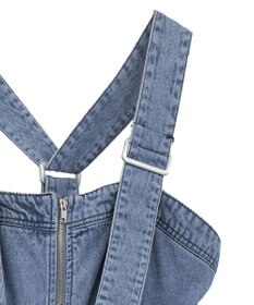 Green Parks ・ＳＵＧＡＲ　ＳＰＯＯＮ　２ｗａｙデニムジャンスカ