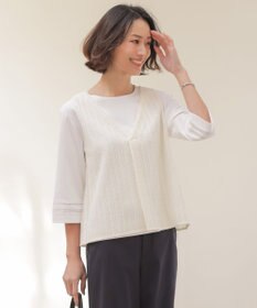 J.PRESS LADIES ラッセル ビスチェ エクリュ系