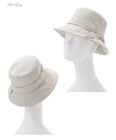 MOONBAT 【遮光100％・遮熱】FURLA(フルラ)リボン巻きダウン ハット 帽子 ロゴチャーム サイズ調整 撥水性