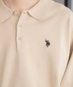WEGO 【25年秋冬新作/ユニセックス着用ITEM/MLサイズ展開】別注USPOLOニットポロ