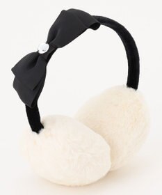 ANY KIDS リボンつき イヤーマフ