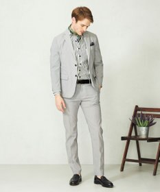 JOSEPH ABBOUD 【ウエストも伸びる/ECO撥水】アクティブレジャー パンツ