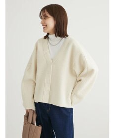 Green Parks ・ＥＬＥＮＣＡＲＥ　ＤＵＥ　ブークレＶネックカーデ