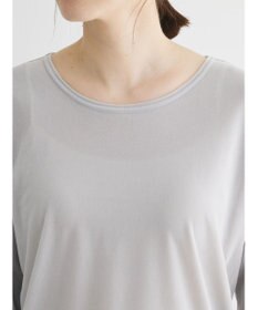 Green Parks クルーネックシアーベロアプルオーバー