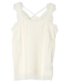 earth music&ecology 総レースキャミソール