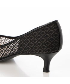 MODE ET JACOMO <carino>レースデザインパンプス