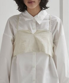 WEGO 【ANGIE VINTAGE】ビスチェセットシャツ