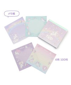 Mother garden マザーガーデン ユニコーン スクエアメモ & ミニレターセット