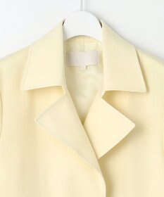 自由区 トロトレンチミドル丈 コート