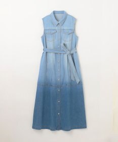 GRACE CONTINENTAL デニムストレートロングワンピース2