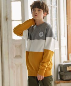 J.PRESS KIDS 【110-130cm】COMBI トリコロール トレーナー