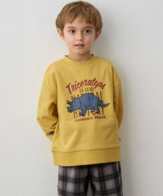 ANY KIDS 恐竜プリント 裏毛トレーナー