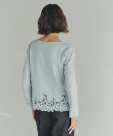 YECCA VECCA レースヘムニット