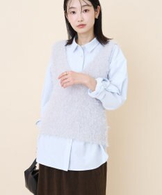 AMERICAN HOLIC テープヤーンニットベスト