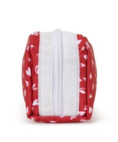 LeSportsac RECTANGULAR COSMETIC/レッドミニハーツホワイト