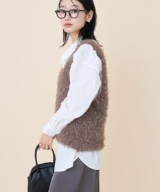 AMERICAN HOLIC テープヤーンニットベスト