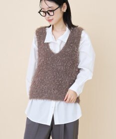 AMERICAN HOLIC テープヤーンニットベスト