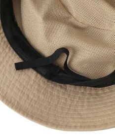 MOONBAT 【WEB限定】バケットハット 撥水加工 あご紐付き サイズ調整可