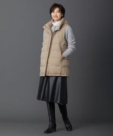 J.PRESS LADIES S ブラッシュドマルチポリ ダウンベスト