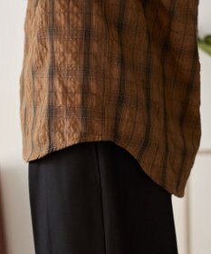 WEGO クリンクルチェックシャツ（LS）