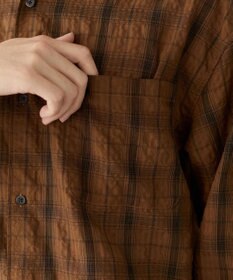 WEGO クリンクルチェックシャツ（LS）