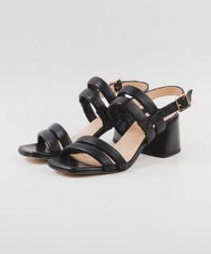 BONTRE 【LucaGrossi/ルカグロッシ】パフィーストラップヒールサンダル/ L021S-VS