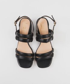 BONTRE 【LucaGrossi/ルカグロッシ】パフィーストラップヒールサンダル/ L021S-VS