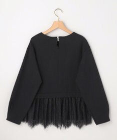 組曲 【先行予約】フレンチテリーレースコンビ カットソー