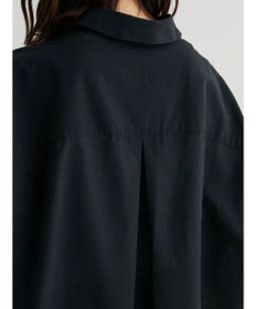 Green Parks 綿麻混スキッパーシャツ