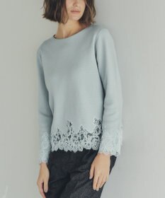 YECCA VECCA レースヘムニット